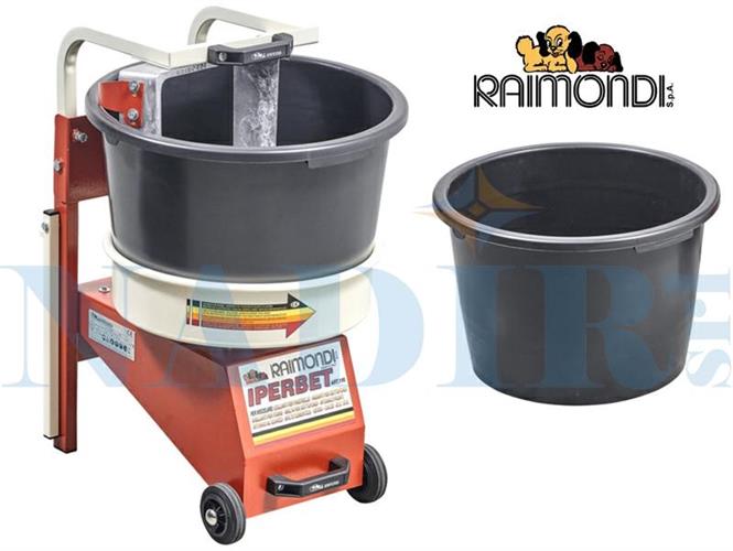 MESCOLATORE PROFESSIONALE IPERBET RAIMONDI CON 2 SECCHI LT.45