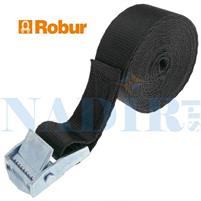 ANCORAGGIO CON FIBBIA SERRAGGIO ROBUR ART.8188 MM.25X2MT LC 200daN