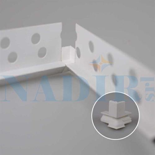 ANGOLO ESTERNO PER GOCCIOLATOIO IN PVC SHARK-BRAKE