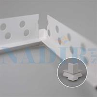 ANGOLO ESTERNO PER GOCCIOLATOIO IN PVC SHARK-BRAKE