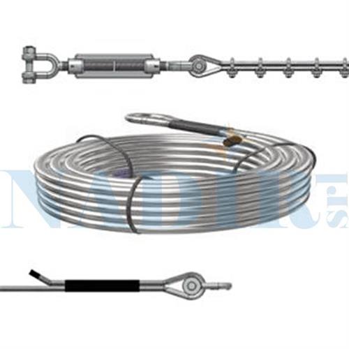 KIT FUNE ZINCATA LINEA VITA ø8 MT.6 ART.443A