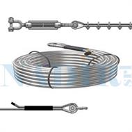 KIT FUNE ZINCATA LINEA VITA ø8 MT.6 ART.443A