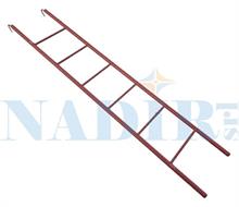 SCALETTA PER PONTEGGIO VERNICIATA CM.200 + GANCI