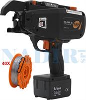 LEGATRICE A BATTERIA TJEP RE-BAR XP40 ACCESSORIATA 2X4AH