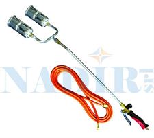 TORCIA CANNELLO RISCALDANTE GAS CM.70 DOPPIO BRUCIATORE ø60 I074LK