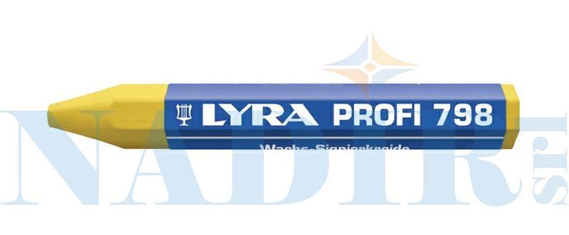 GESSO A CERA UNIVERSALE LYRA 798 COLORE GIALLO CF.12PZ
