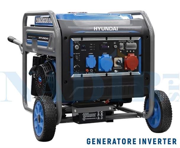 GENERATORE HYUNDAI 7.5KW 460CC ELETTRICO FULL POWER 220+380V BENZINA