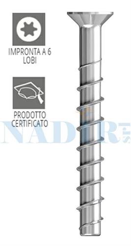 VITE TSP PER CALCESTRUZZO CONCRETO HXS21 ø6.6X100