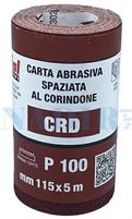 CARTA ABRASIVA MINI-ROLL MM.115X5MT GRANA 100