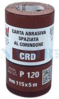 CARTA ABRASIVA MINI-ROLL MM.115X5MT GRANA 120