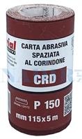 CARTA ABRASIVA MINI-ROLL MM.115X5MT GRANA 150