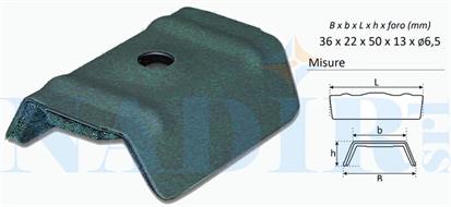 CAPPELLOTTO GRIGIO ANTRACITE GRECA 20 CON GUARNIZIONE IMBALLO PZ.100