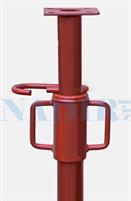 PUNTELLO A PIASTRA CM.110-180 VERNICIATO ROSSO