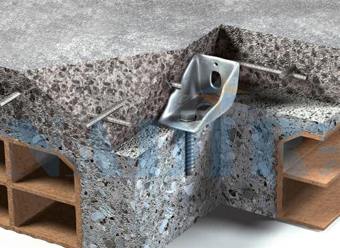 CONNETTORE CALCESTRUZZO CENTRO STORICO VITE ø10X60MM SECCHIO 100PZ