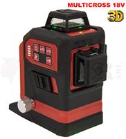 LIVELLA LASER FUTECH PROFESSIONALE 18V MULTICROSS 3D SENZA BATTERIA
