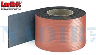 NASTRO GUAINA BITUME BI-TAPE SUPPORTO ALLUM.TERRACOTTA CM.10X15MT