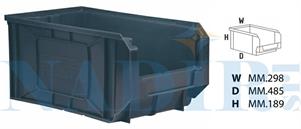 CASSETTO CONTENITORE PVC SERIE KEYBOX 5 MM.298X485X189H