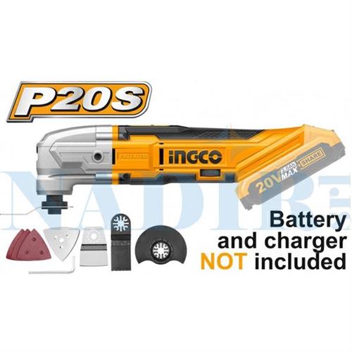 MULTIFUNZIONE BATTERIA 20V SOLO CORPO MACCHINA CON ACCESSORI