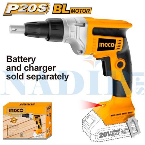 AVVITATORE CARTONGESSO INGCO 20V SOLO CORPO MACCHINA