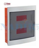 CENTRALINO INCASSO 18 MODULI IP40 BIANCO PORTA FUME' ROSI RS15008