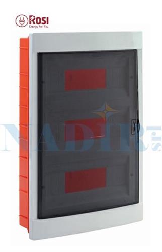 CENTRALINO INCASSO 36 MODULI IP40 BIANCO PORTA FUME' ROSI RS15010