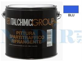 PITTURA SPARTITRAFFICO NON RIFRANGENTE BLU ML.2500