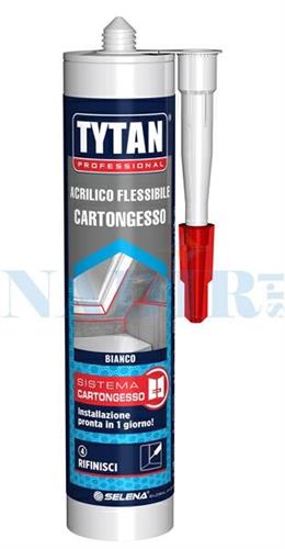 SIGILLANTE ACRILICO FLESSIBILE GIUNTI CARTONGESSO ML.300