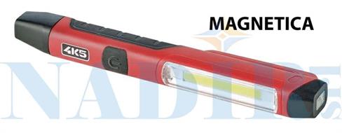 LAMPADA-TORCIA STILO DA LAVORO 4K5 PN100 BATTERIE INCLUSE