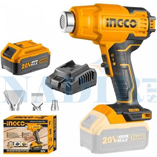 TERMOSOFFIATORE A BATTERIA 20V INGCO 1X4.0AH