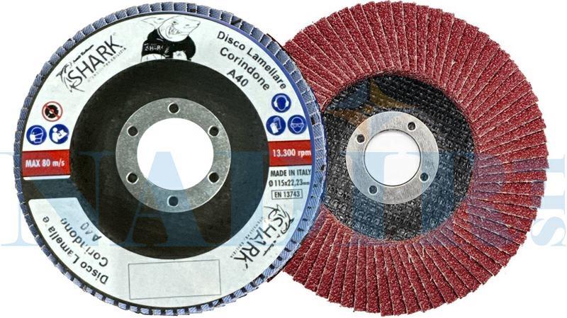 DISCO LAMELLARE AL CORIDONE ø115 GRANA Z120