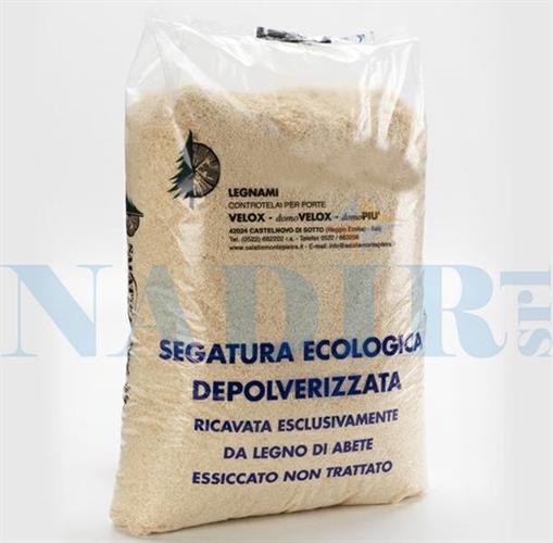 SEGATURA DI SOLO ABETE ESSICCATO 100% SACCO LT.50