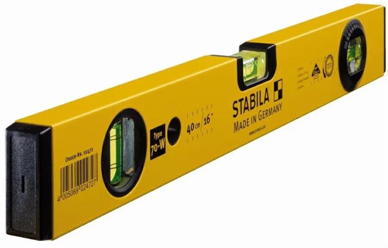 LIVELLA DUE BOLLE D'ARIA STABILA SERIE 70 CM.60