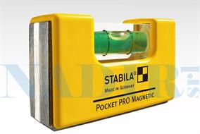 LIVELLA MAGNETICA MINI UNA BOLLA D'ARIA STABILA SERIE POCKET CM.7