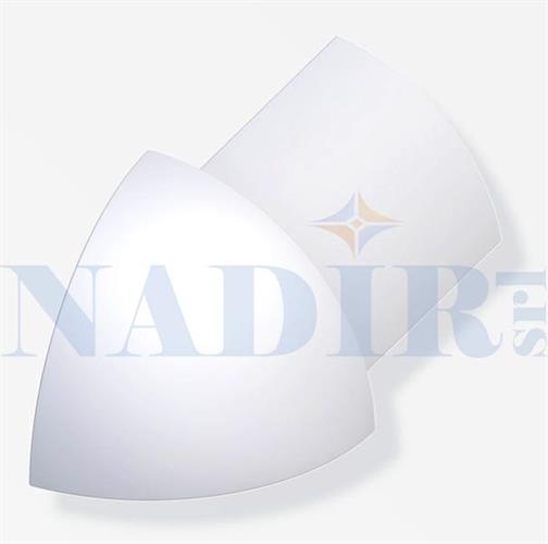 CAPSULA ESTERNA TONDA ALLUMINIO LUCIDO PROFILO JOLLY H.12.5