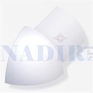 CAPSULA ESTERNA TONDA ALLUMINIO LUCIDO PROFILO JOLLY H.12.5