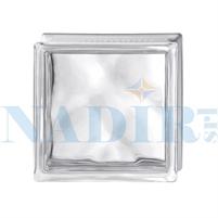 GLASS BLOCK ONDULATO NEUTRO 190X190X80 EUROPEO CERTIFICATO CE