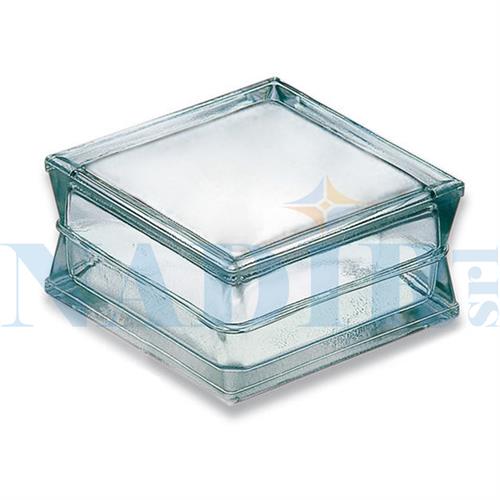 GLASS BLOCK PEDONABILE GHIACCIO 190X190X100 EUROPEO CERTIFICATO CE