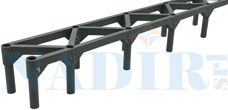 DISTANZIATORE LINEARE ARMATURE PESANTI PSY25-PL H.25X1000MM