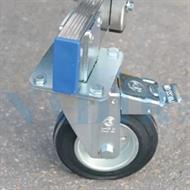 KIT RUOTE RICAMBIO PONTEGGIO MARCHETTI ZEUS CON BASE