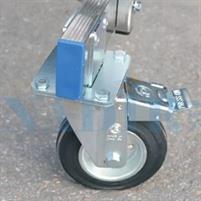 KIT RUOTE RICAMBIO PONTEGGIO MARCHETTI ZEUS CON BASE