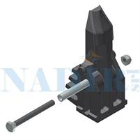 FERMO CORDA FRENO CARRUCOLA SICUREZZA KG.50 AUTOBLOCCANTE CSC ART.36