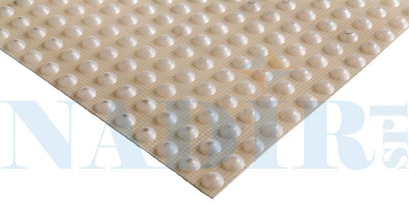 MEMBRANA BUGNATA BIANCA CON RETE T-KONE PLASTER H200X10MT