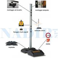 SISTEMA DI FISSAGGIO SEGNALI BIGFOOT COMPLETO CM.150