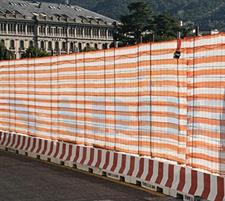 RETE OMBREGGIANTE BARRIERA BICOLOR ROTOLO H.2X50MT