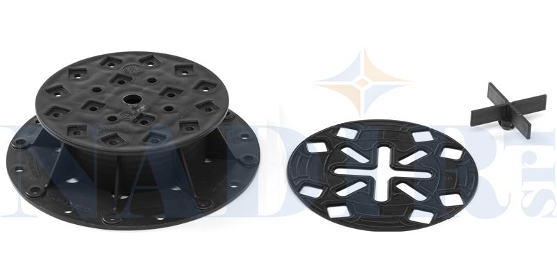KIT COMPLETO 20 PZ SUPPORTO PAVIMENTO GALLEGGIANTE 36-51 MM