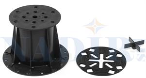 KIT COMPLETO 20 PZ SUPPORTO PAVIMENTO GALLEGGIANTE 82-135 MM