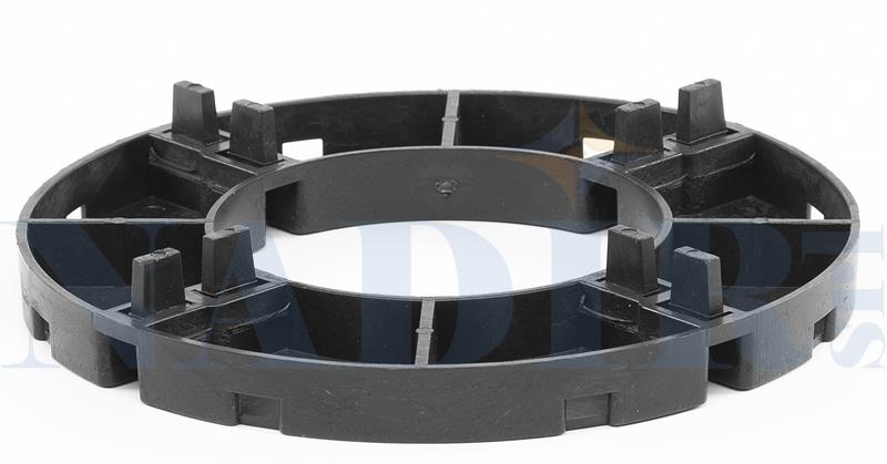 KIT 50 PZ SUPPORTO FISSO PAVIMENTO GALLEGGIANTE 7 MM