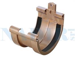 GIUNTO PER GRONDA CON GUARNIZIONI PVC RAMATO