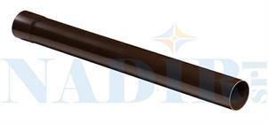 TUBO DI DISCESA ø80 MT.2 PER GRONDA PVC TESTA DI MORO