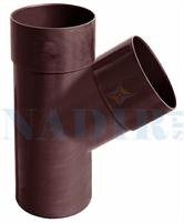 BRAGA DI COLLEGAMENTO GRONDA 67° PVC TESTA DI MORO